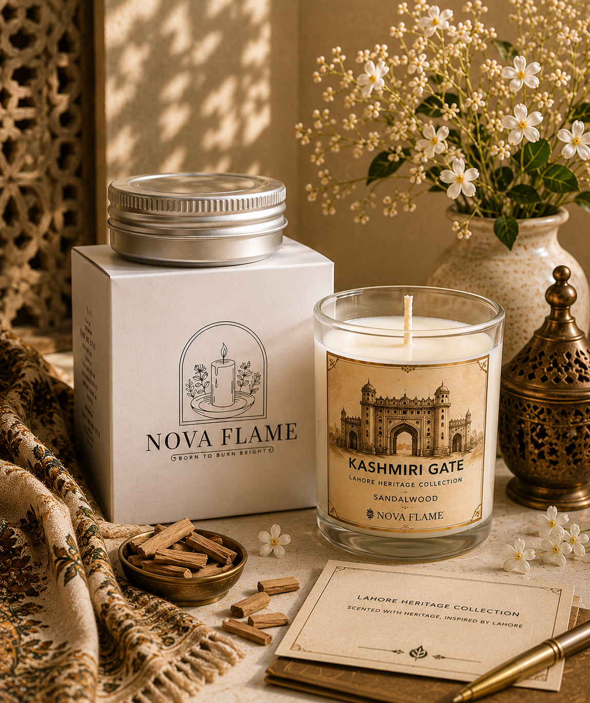 Kashmiri Gate → Sandalwood