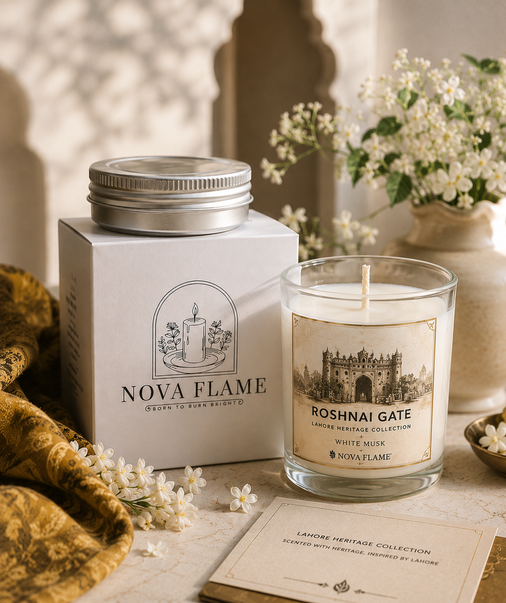 Lahore Heritage Collection | Luxury Scented Candles & Home Fragrance | NOVA FLAME