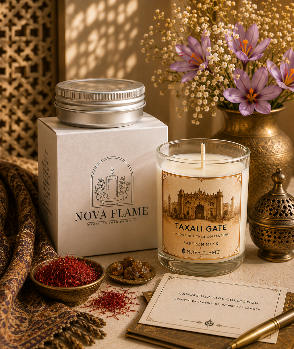 Lahore Heritage Collection | Luxury Scented Candles & Home Fragrance | NOVA FLAME